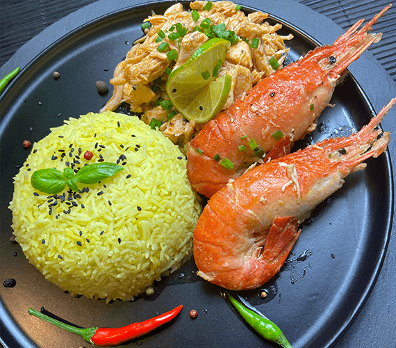 Plat de fête Malgache