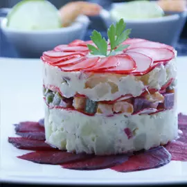 Entrée salade Composée - Traiteur Malgache