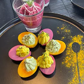 Oeufs mimosa Malgache