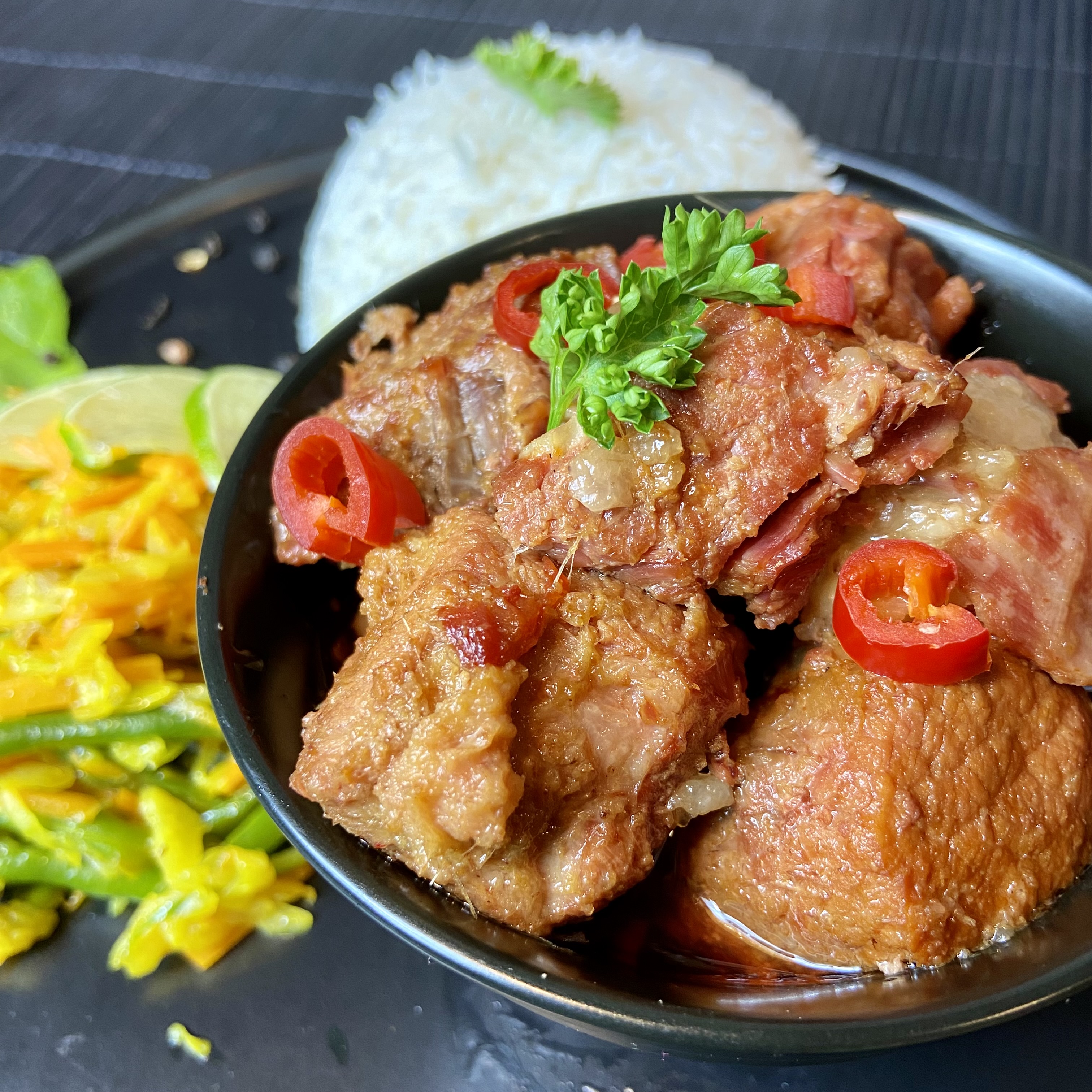 Boeuf bourguignon malgache 
