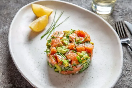 Tartare de saumon